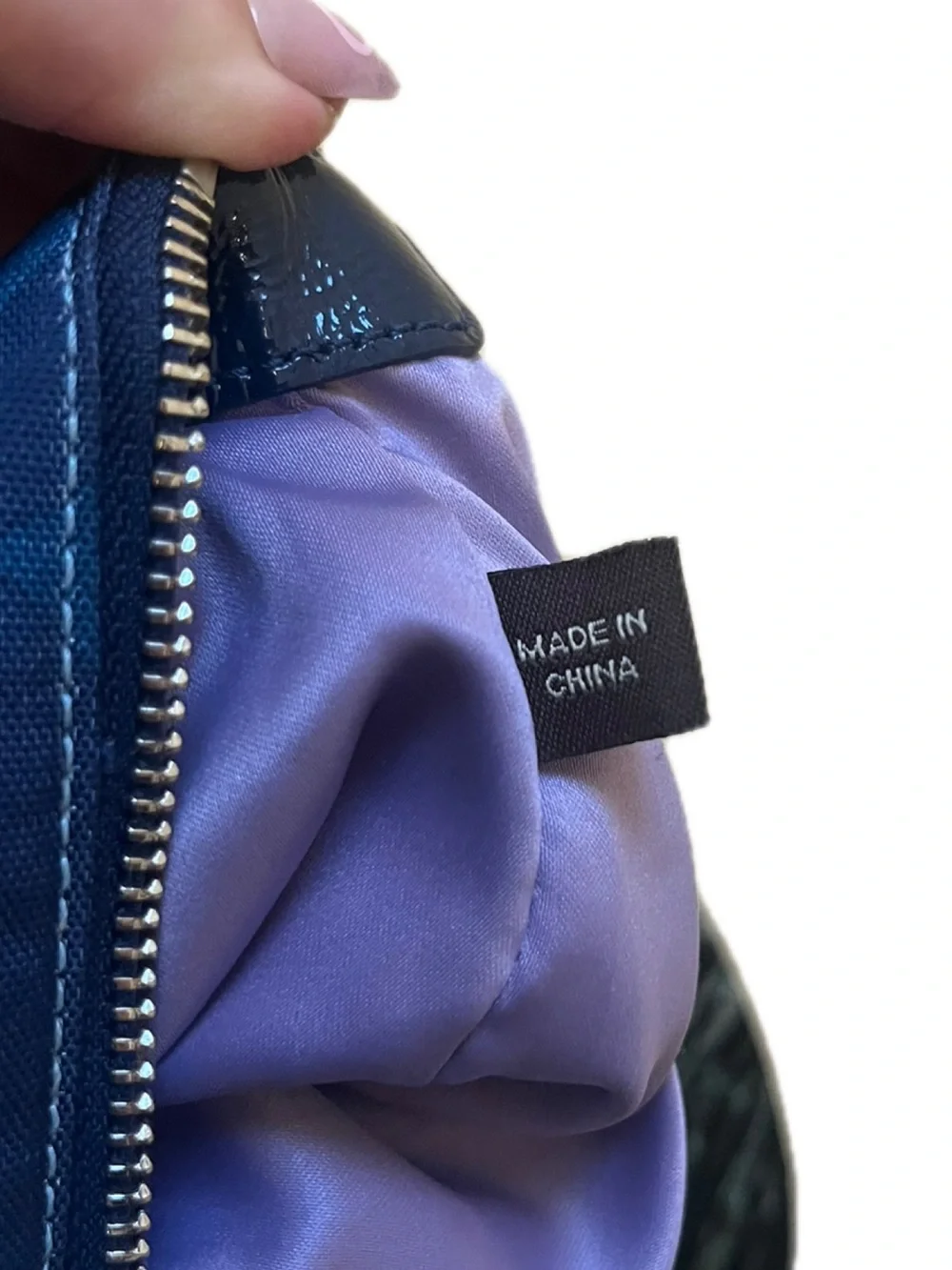 Coach Poppy Glam Pop Denim Appliqué Tote